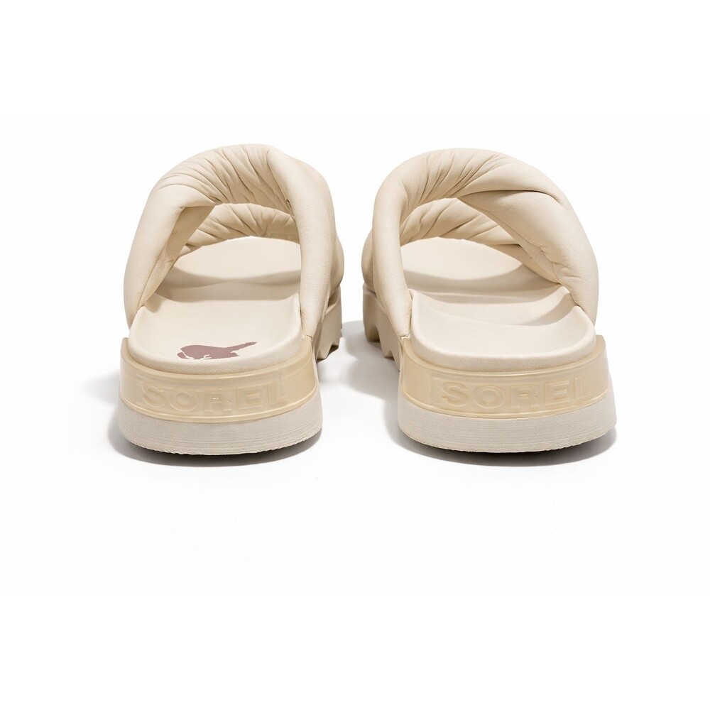 Sorel Vibe Twist Slide Sandals Women's 11 Honey White Platform Comfort Slides(BR - Picture 5 of 14